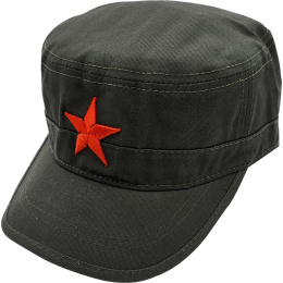 Military cap with red star - Army Urban Uniform Cotton Cap - Traclet