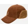 Casquette Cozy Cord Cache-Oreilles Camel - Kangol  réf 22471 chapellerie traclet