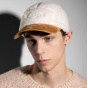 Casquette Strapback Script Faux Sherpa - Kangol