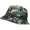 Camouflage Cotton Bucket Hat - Traclet Reference: 22474| Chapellerie Traclet