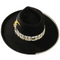 Black Wool Traveller Lounge Hat - American Hat Makers