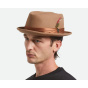 Porkpie Stout Tan Hat - Brixton