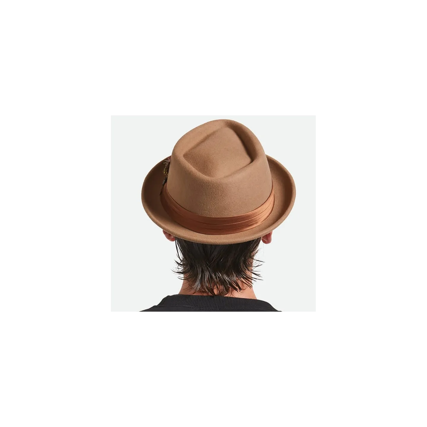Chapeau Porkpie Stout Beige Safari - Brixton