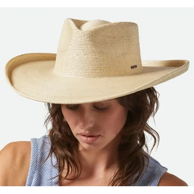 Chapeau Traveller Marlow Larges Bords Paille - Brixton