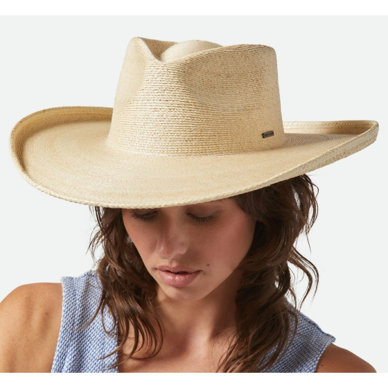 Chapeau Traveller Marlow Larges Bords Paille - Brixton