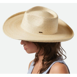Marlow Wide Brim Straw Traveller Hat - Brixton