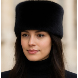 Toque Nanouk Fausse Fourrure Noir - Traclet