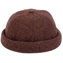 Bonnet Docker Cooper Laine Marron - Traclet