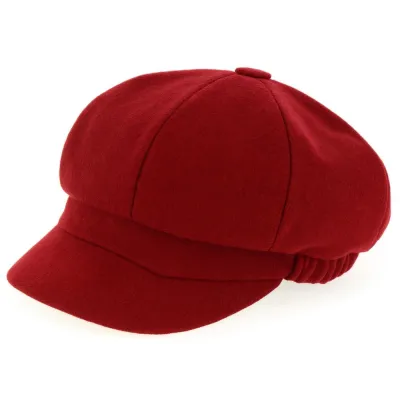 Casquette Gavroche Esma Laine Bordeaux - Traclet