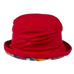 Chapeau Bob De Pluie Clola Rouge - Traclet