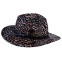 Anna Leopard Wool Fedora Hat - Traclet