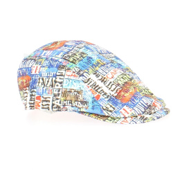 CARLO Rounded Cap Multicolor Cotton - Traclet