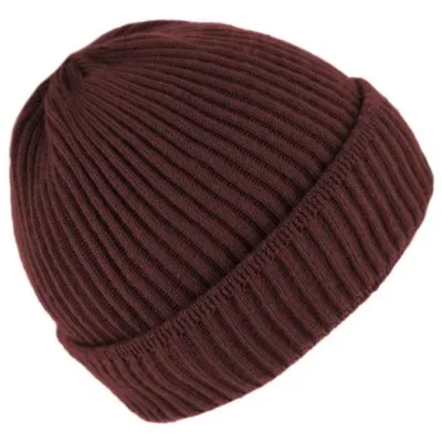 Bonnet Dunkerque Tricot Laine Bordeaux - Traclet