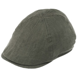 Yelding Duck Bill Linen Olive Cap - Traclet