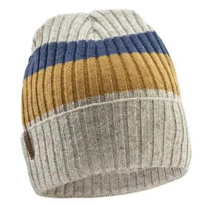 Bonnet Revers Edgar Recyclé Gris-Jaune-Bleu - Le Drapo