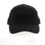 Casquette Baseball MFH Professional scratch Noir 100% coton (pour mettre des patchs devant, derrière et sur les 2 cotés)