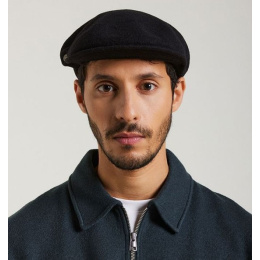 Black Jurancon Cap Beret - Heritage by Laulhere