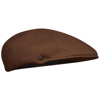 Béret Casquette Jurançon Marron - Héritage par Laulhère   Reference : 22552| Chapellerie Traclet