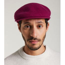 Aubergine Jurançon Beret Cap - Heritage by Laulhère