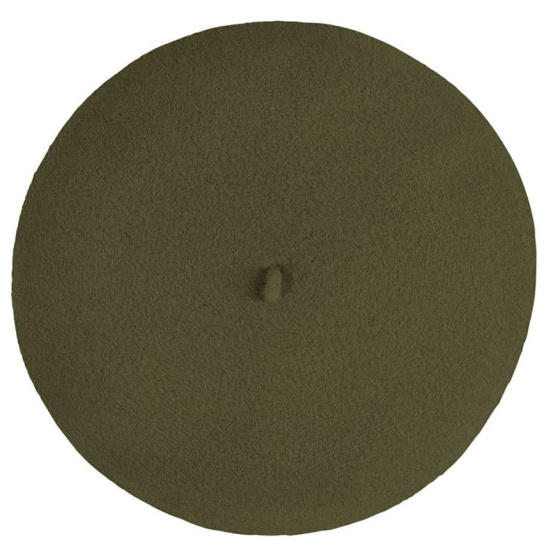 Béret Paris10 Kaki Foncé - Héritage par Laulhère