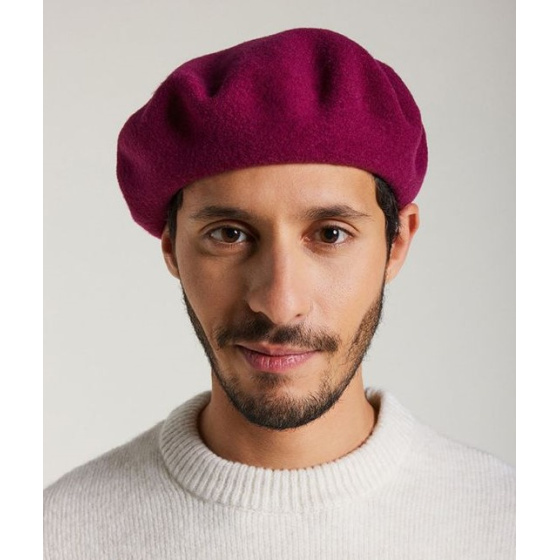 Paris 10 Aubergine Beret - Heritage by Laulhère