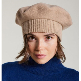 Sand Louvre Beret - Heritage by Laulhère