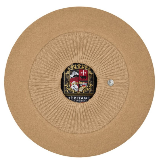 Béret Louvre Sable - Héritage par Laulhère