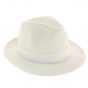 online sale white Borsalino hat
