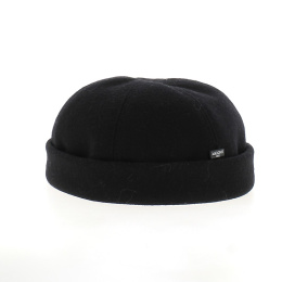Bonnet Docker Teflon Marone - Noir