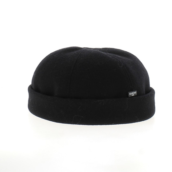 Bonnet Docker Teflon Marone - Noir