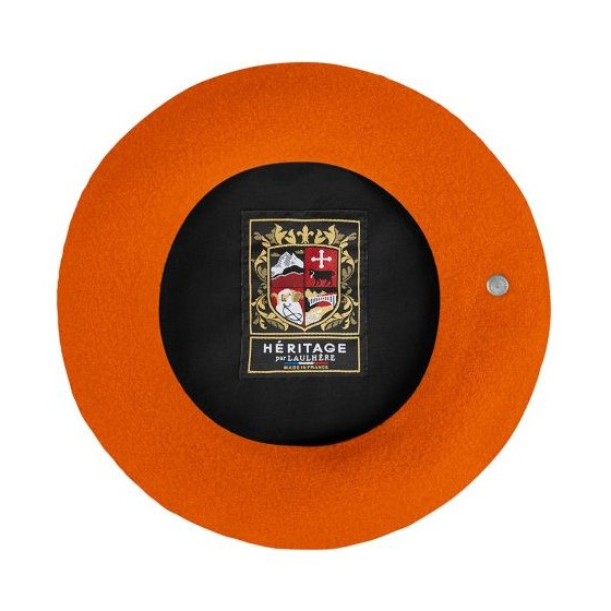 The Authentic Orange Beret - Heritage by Laulhère The Authentic Orange Beret - Heritage by Laulhère