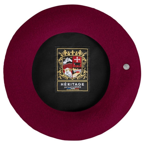 L'Authentique Aubergine Beret - Heritage by Laulhere
