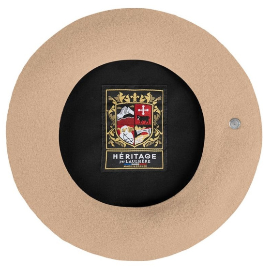 Béret Authentique Sable Laine - Héritage par Laulhère