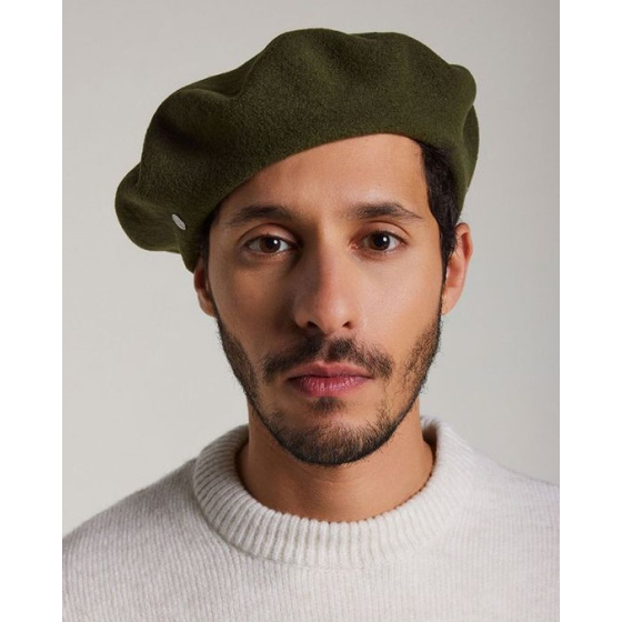 L'Authentique Khaki Beret - Héritage by Laulhère