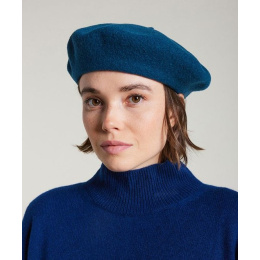 Authentic Peacock Wool Beret - Heritage by Laulhère
