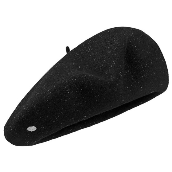 Béret L'Authentique Noir Lurex OR - Héritage par Laulhère
