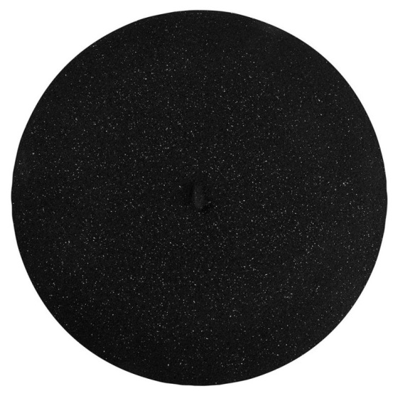 L'Authentique Black Lurex GOLD Beret - Heritage by Laulhère