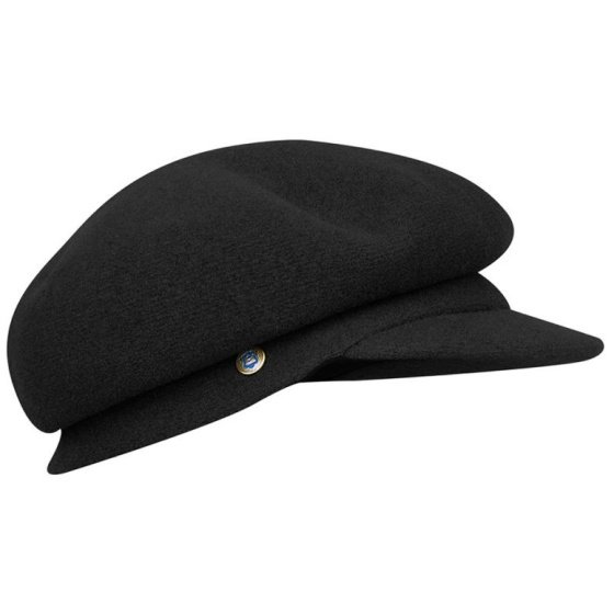 Casquette Ainhoa Laine Vierge Noire - Laulhère