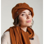 Urbasa Virgin Wool Beanie & Beret Cognac - Heritage by Laulhère
