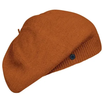 Urbasa Virgin Wool Beanie & Beret Cognac - Heritage by Laulhère Reference: 22586| Chapellerie Traclet