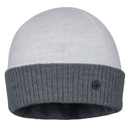 Mendia Bicolor Wool Beanie Grey - Laulhère