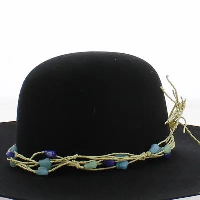Blue Pearl Hat Trim - Reference: 22599 | Traclet Hat Shop