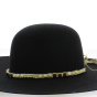 Garniture à Chapeau Perles marron et crème - Traclet