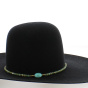 Garniture à Chapeau Perles vert/or/olive bleu- Traclet