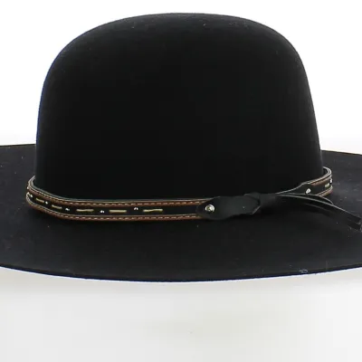 Removable Hat Trim (brown or black base) - Reference: 22609 | Chapellerie Traclet