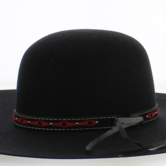 Removable Hat Trimming (red and black fancy) - Traclet