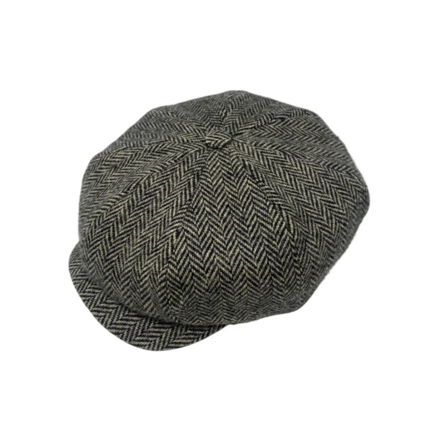Casquette Irlandaise Carlow Laine Grise - Hanna hats
