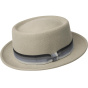 Porkpie Hat Klaxon Gray - Bailey