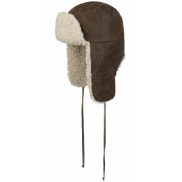 Chapka Winterfall Cuir Cognac - Stetson