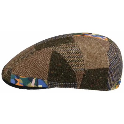 Andrews Patchwork Flat Cap - Stetson Reference: 22630| Chapellerie Traclet
